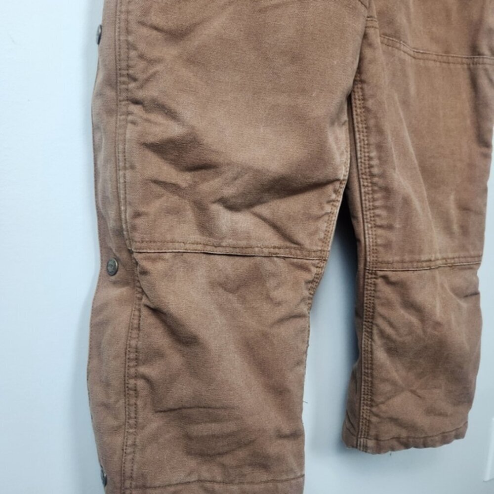 Polar King Saddle Insulated Duck Youth Bib Overalls Youth Size Medium Farm Ranch - Picture 6 of 15
